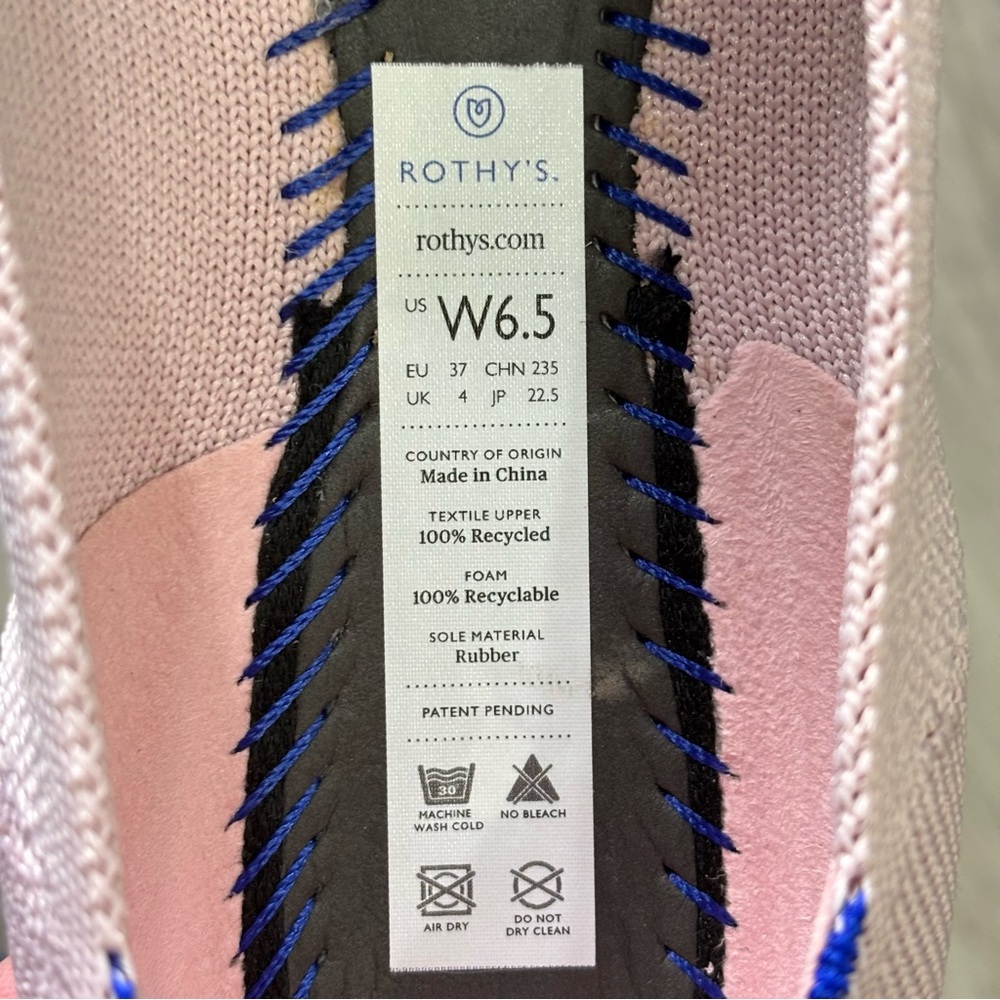 Rothys Petal Pink Solid Point, EUC - Picture 8 of 16